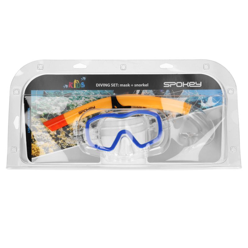 Spokey CELEBES SPK-928107 diving set: mask + snorkel Úszás kiegészítő