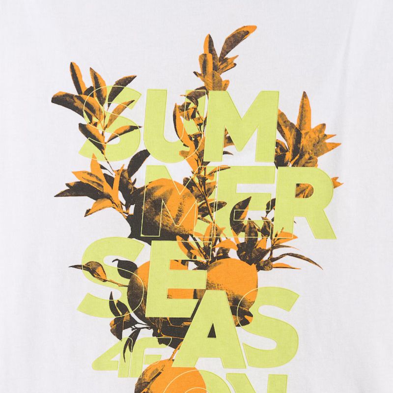 4F Women's T-shirt F2721 white 10S fehér póló 4FWSS26TTSHF272110S