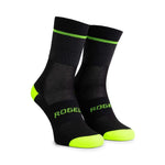 Rogelli HERO II socks black-fluorescent fekete zokni