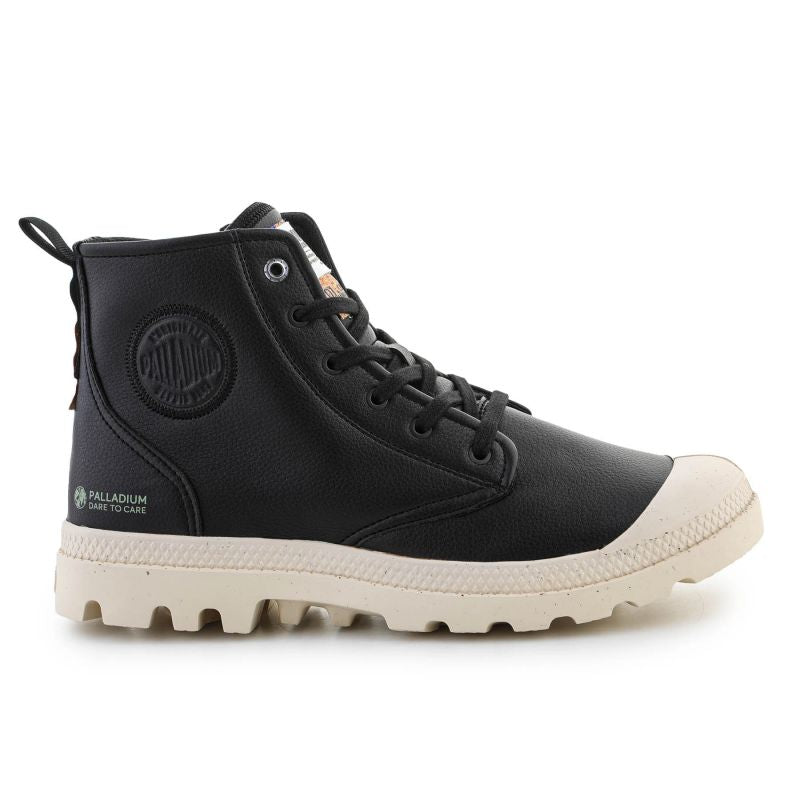 Palladium Pampa Hi Re-Vegan Leather U shoes 74378-008-M Black Cipő