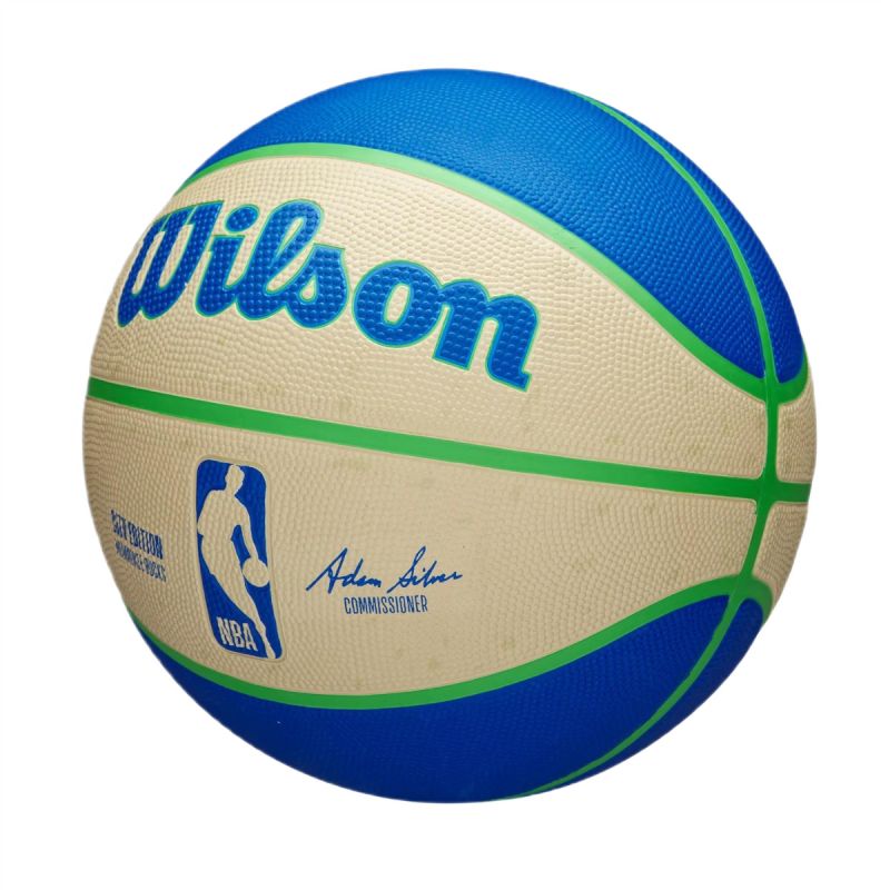 Wilson NBA Milwaukee Bucks Team City Icon Basketball - WZ4024217XB kosárlabda