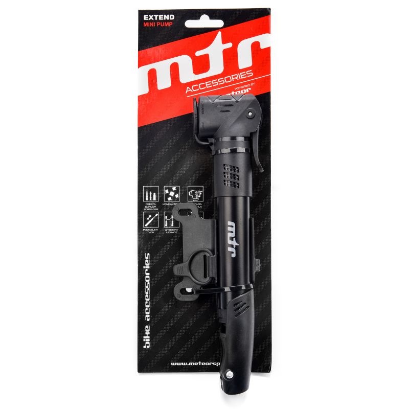 Meteor Stroke Mini Bicycle Pump uniw pumps