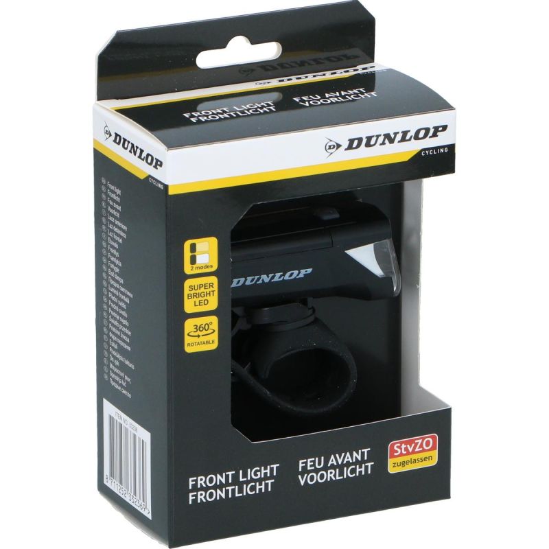 Dunlop Front Bike Lamp 2 Modes Certified kiegészítő GSP-332369