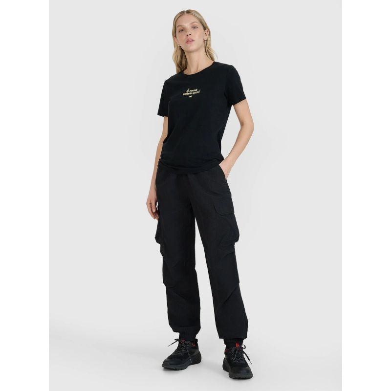 Women's regular printed T-shirt 4F 4FRSS25TTSHF2786-20S póló