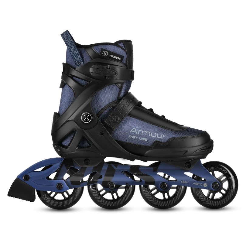 Na22151 Armour Navy Blue Roller Skates Size 45 Nils Extreme sötétkék görkorcsolya