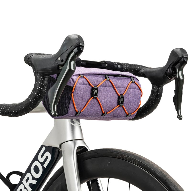 Rockbros 30110054005 Handlebar Bike 2.2L - Purple fioletowy táska