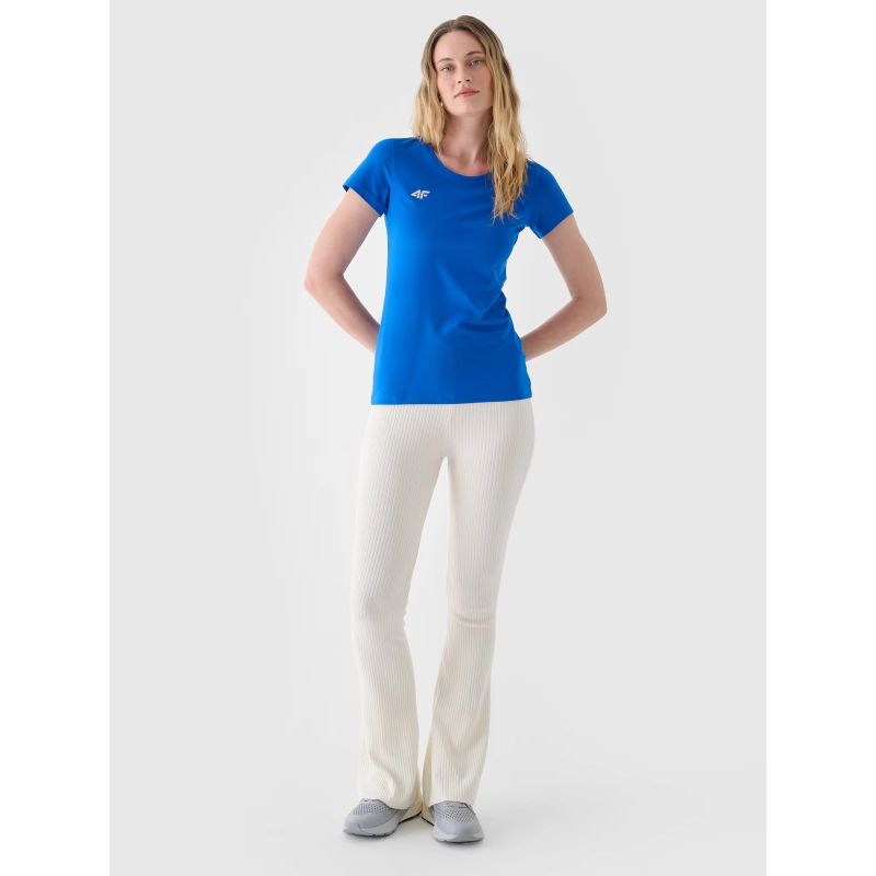 4F Women’s Plain Slim-Fit T-Shirt póló NOSH4TSD001B-36S