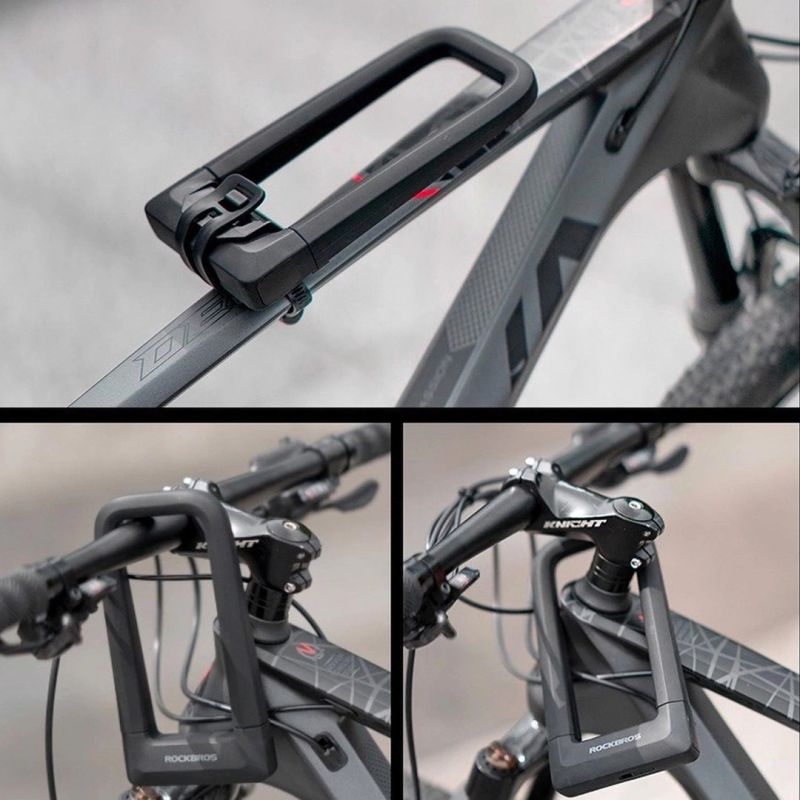 Rockbros -lock bike lock - black