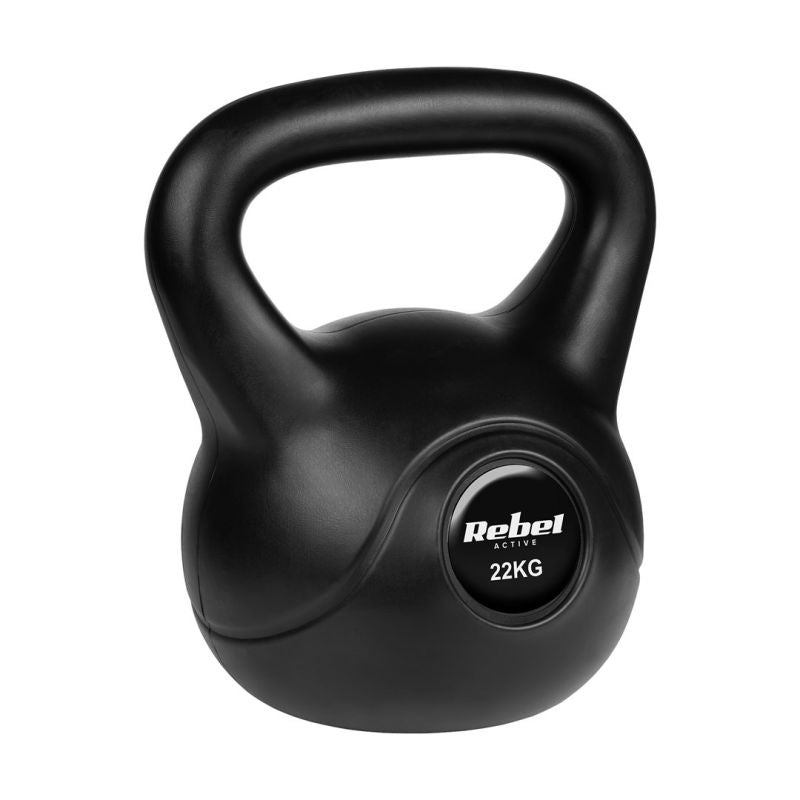 Rebel 22 kg Bitumen Kettlebell ACTIVE súlyzó RBA-2321