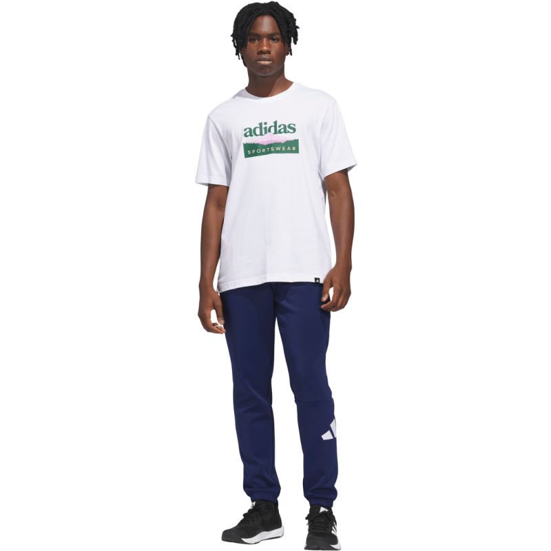 Adidas Sportsman Mountain Graphic Men's T-Shirt fehér póló