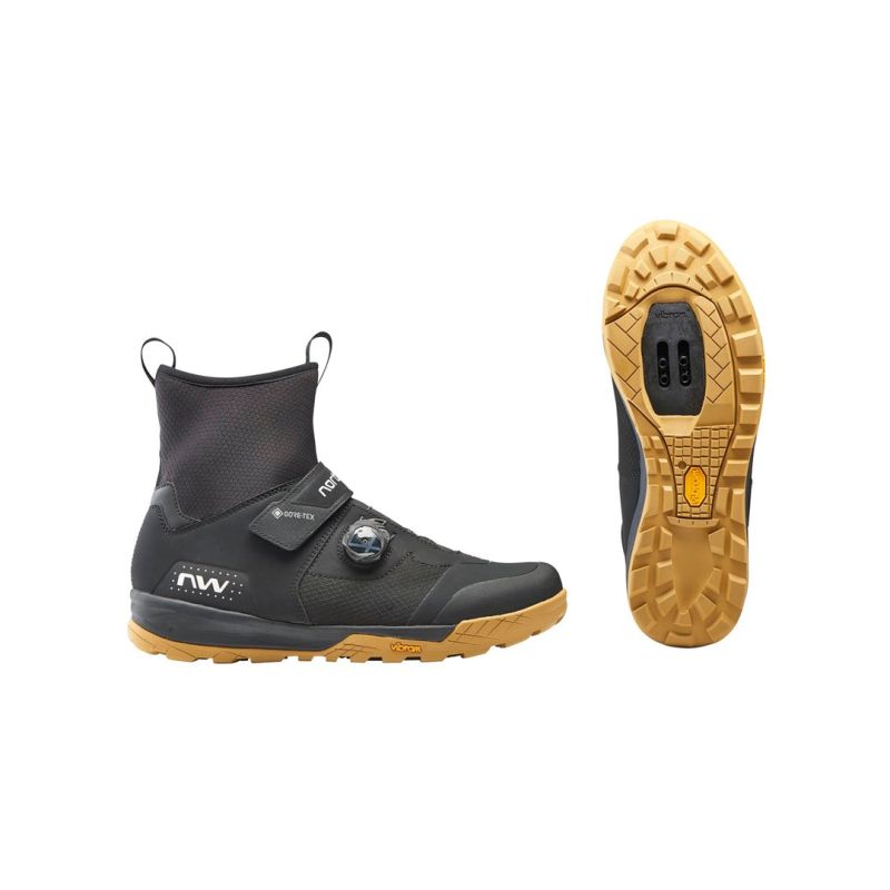 Northwave Kingrock Plus Gtx Honey Cycling - fekete túracipő 757711