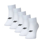Men's socks 4F M480 5 pack 4FWMM00USOCM480 10S fehér clothing