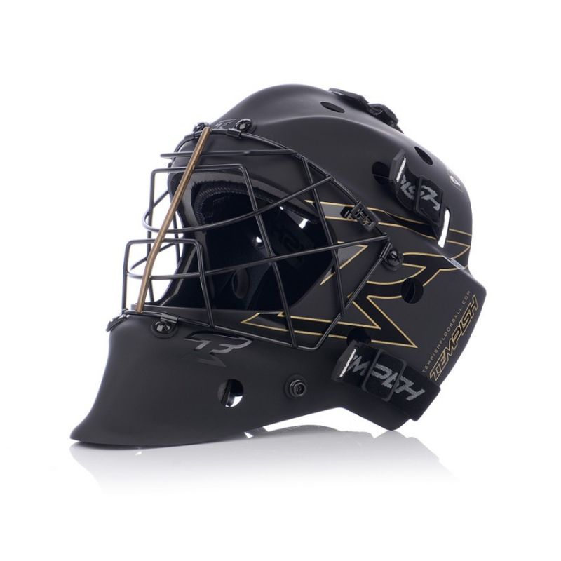 Tempish gate mask. floorball Class czarny masks, protectors and knee pads