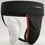 DBX Bushido Men's Suspensor Groin Protector - Black -M fekete protectors and knee pads