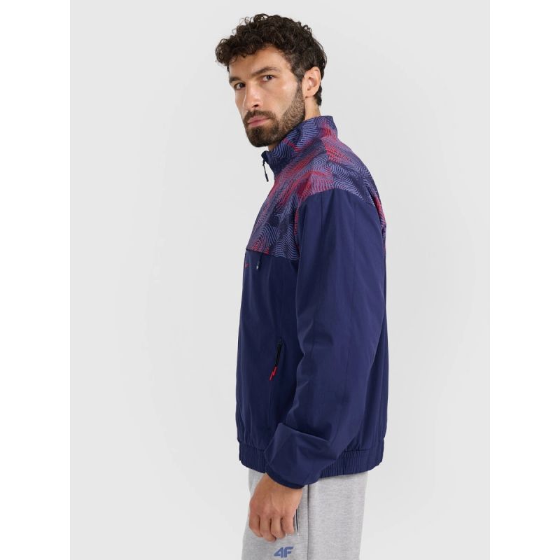 Men's sweatshirt without hood 4F 4FRAW25TSWSM2483-31S pulóver