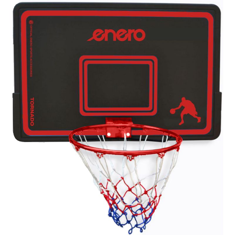 Enero Basketball Backboard With Ring 45cm Tornado fekete boards