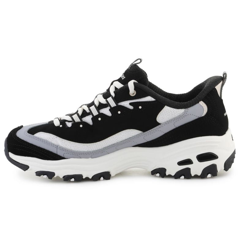 Skechers Slip-ins: Sport D'lites 150537-BKNT Black/Natural fekete utcai cipő