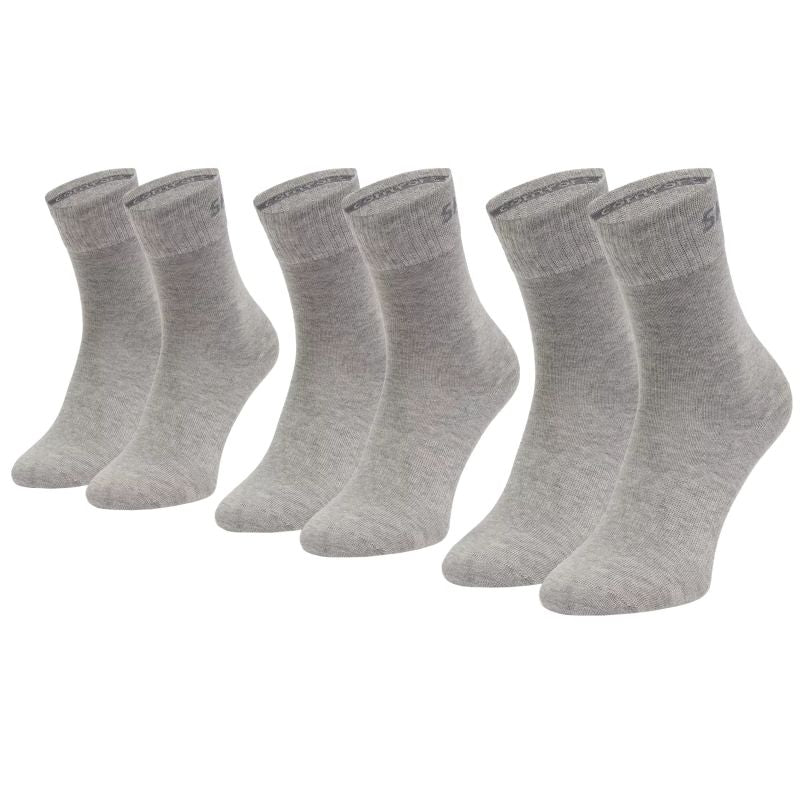 Skechers 3PPK Mesh Ventilation Socks SK41040-9300 Gray 35-38 General