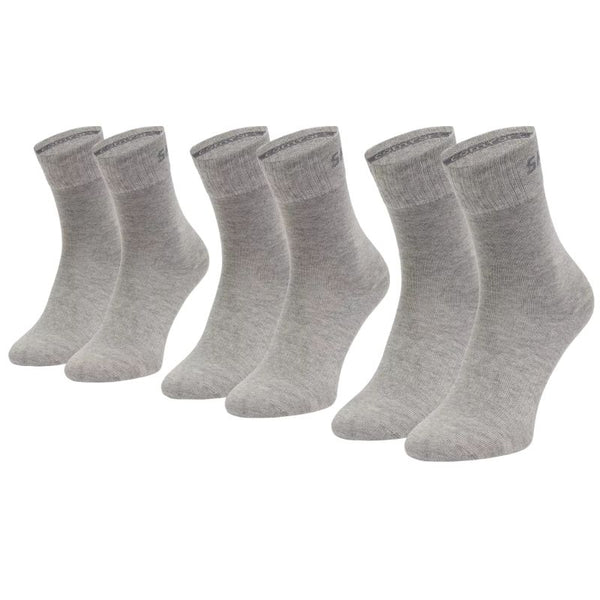 Skechers 3PPK Mesh Ventilation Socks SK41040-9300 Gray 35-38 General