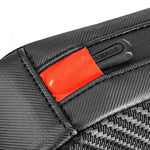 Rockbros 039BK 1 l bike frame with braided design – fekete táska Rockbros-039BK