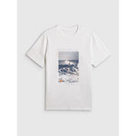 4F Men's regular printed T-shirt 3xl póló 4FWSS26TTSHM2783-10S