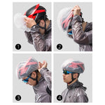 Rockbros rain cover - green zielony covers