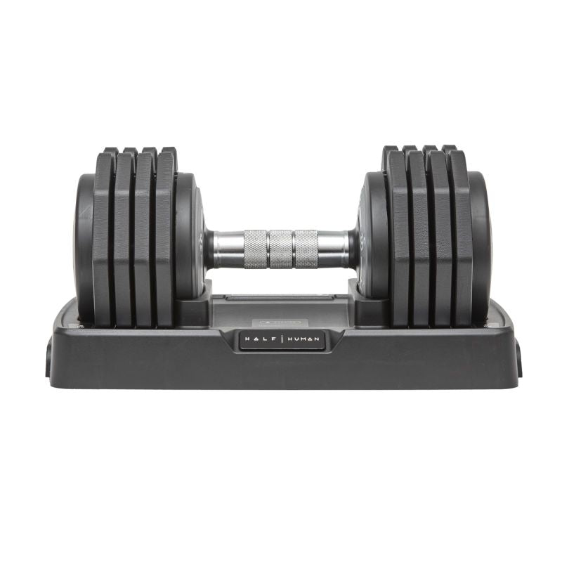 Half Human Adjustable Dumbbell 10kg fekete edzőfelszerelés SFIT-P-HH30002