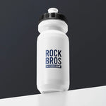 Rockbros 600 ml Bike Bottle - White biały water bottles, training equipment