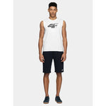 Men's sleeveless 4F 4FWSS26TSLEM357-10S 5xl póló