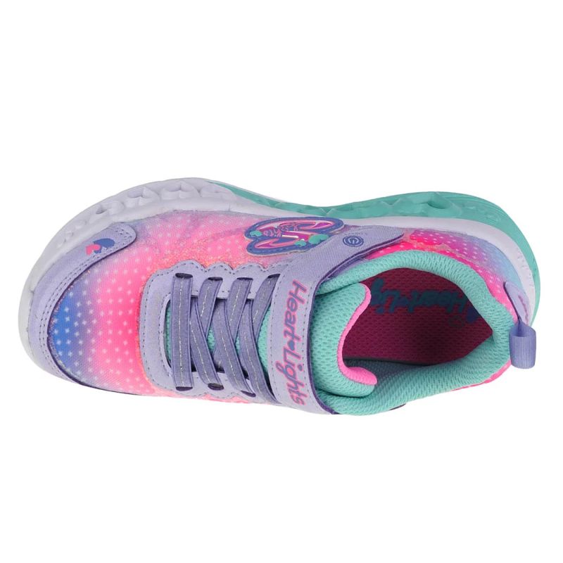 Skechers Flutter Heart Lights Jr 302315L-LVMT shoes Cipő