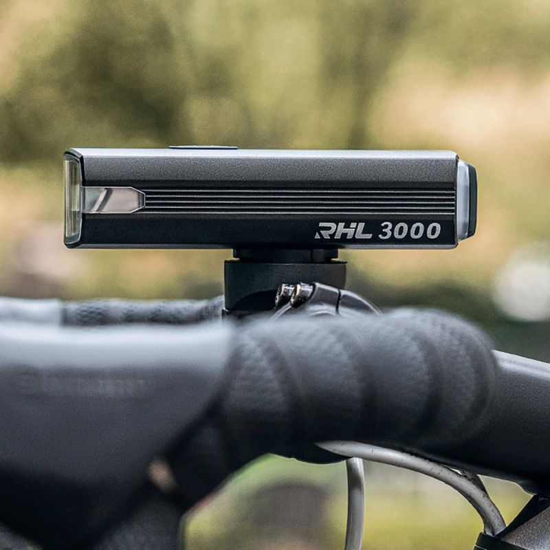 Wozinsky Front Bike Light + USB-C Cable (3000 lm) - Black fekete elektronika 304004-184329