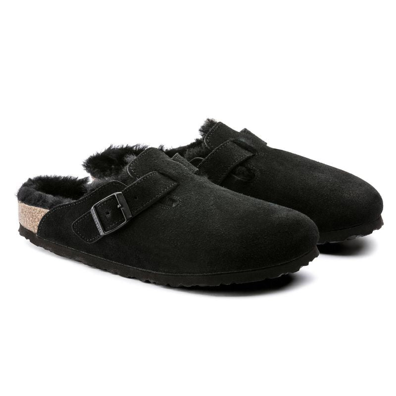 Birkenstock Boston Shearling Black Women's Wool Insulated Clogs Regular Wide (0259881) Kiegészítő