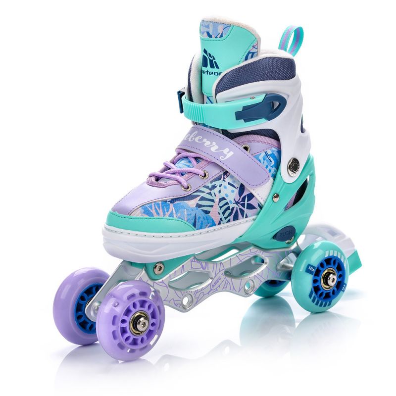 Meteor 4in1 skates Blueberry uniw görkorcsolya