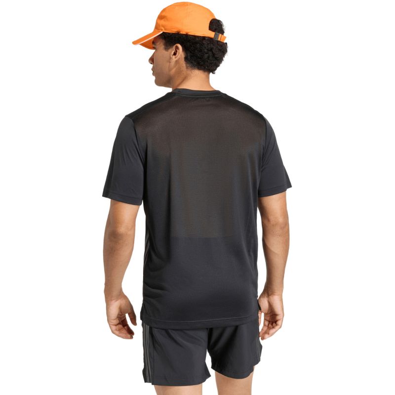 Adidas Men's Tech Essentials Workout 3-Stripes T-shirt black 2xs póló KQ7485