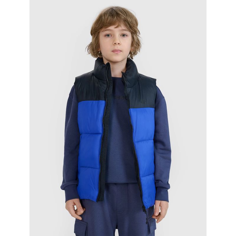 4f Boy's down vest with synthetic filling 4FJWSS25TVJAM208-36S Kiegészítő