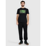 4F Men's regular printed T-shirt póló 4FRAW25TTSHM3612-20S