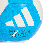 adidas EPP Club white and KH0307 kék futball labda