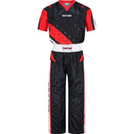 TOP TEN kickboxing outfit “Urban Arts” black and red (WAKO APPROVED new)