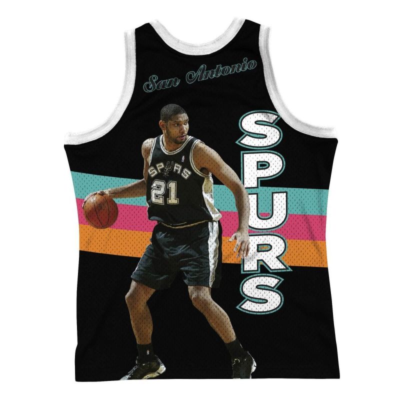 Mitchell & Ness NBA San Antonio Spurs Tim Duncan Tank Top atléta