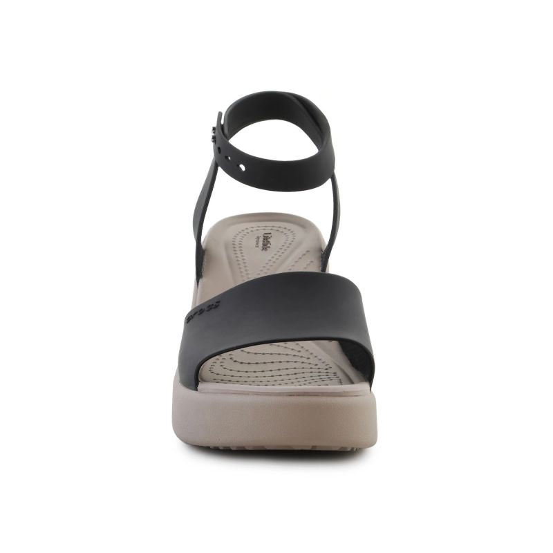 Crocs Brooklyn Ankle Strap Wedge W 209406-07H sandals Cipő