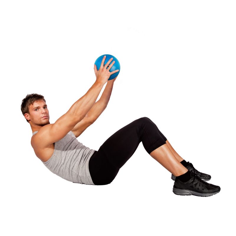 MINI gym BB 013 kék labda BB01325cm