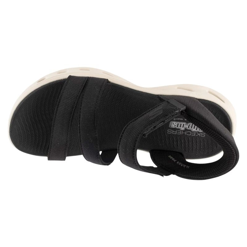 Skechers Slip-Ins: GO Walk Glide-Step 2.0 Sandal – Ella Black fekete utcai cipő 141269-BKW