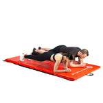 HMS Folding gymnastic mattress red MGS01 piros fitness matrac 17-44-285