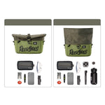Rockbros W020-1 Foldable Handlebar Bicycle - Green zöld táska