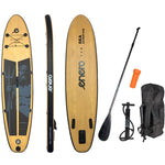 Enero Inflatable board Neptun Wooden 145 kg cm fekete sup