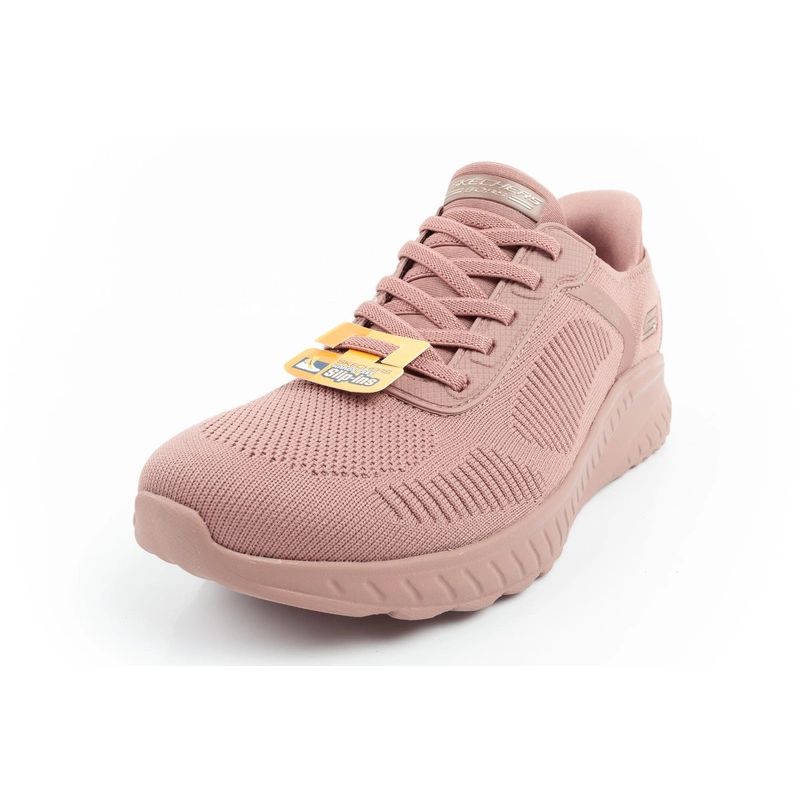 Skechers Bobs Squad-Chaos women's comfortable SLIP-INS sports shoes pink Cipő