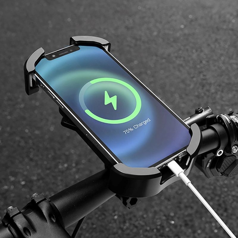 Rockbros 25210032001 Handlebar Phone Holder for Bikes - Black