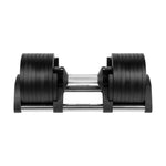 Rebel Active Adjustable Cast Iron Dumbbell Automatic 36kg, 2kg Stroke edzőfelszerelés RBA-2332-36