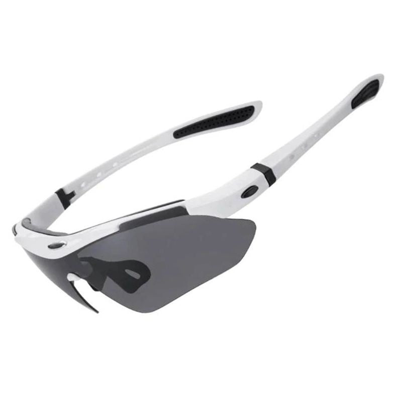 Rockbros 10142 photochromic UV400 cycling glasses - white biały glasses, training equipment