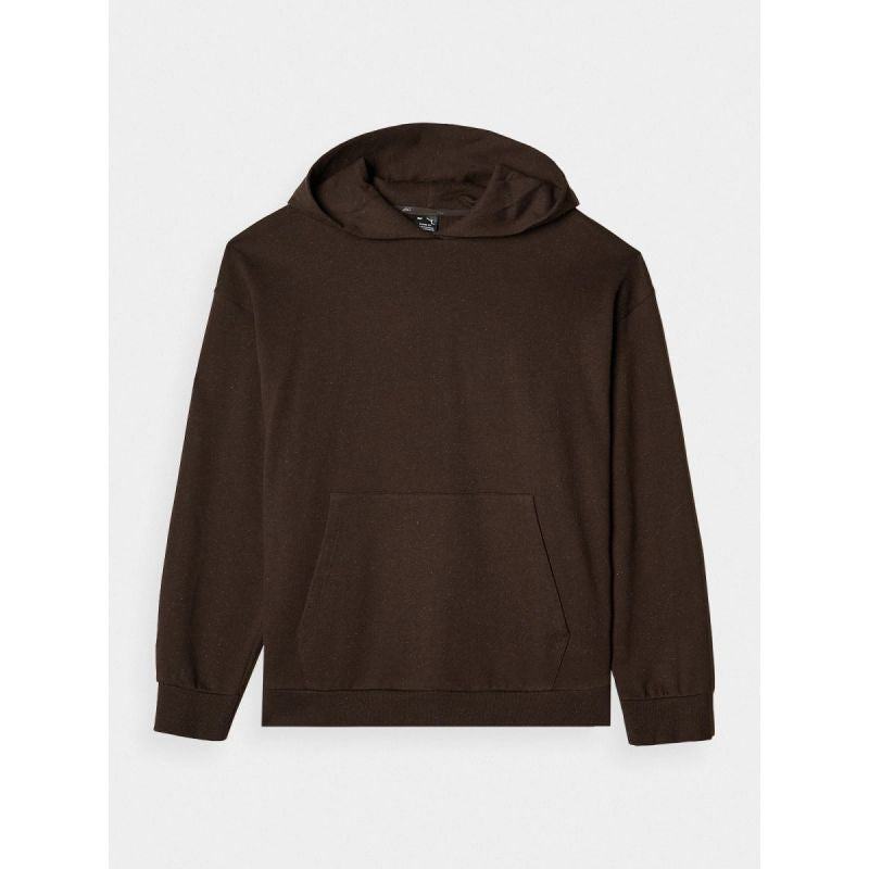 Men's sweatshirt with hood, open, 4F 4FWAW24TSWSM1310-80S 2xl kapucnis pulóver